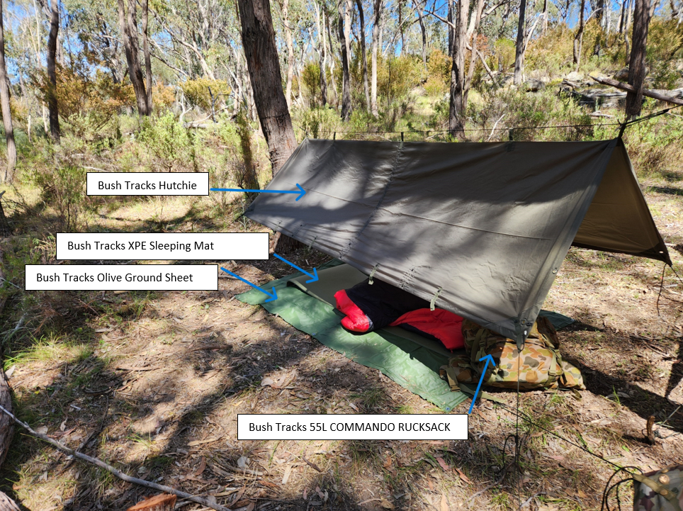 bush tarp Olive Vinyl Ground Sheet – Waterproof Camping Tarp 132 x 213cm – Bush Tracks