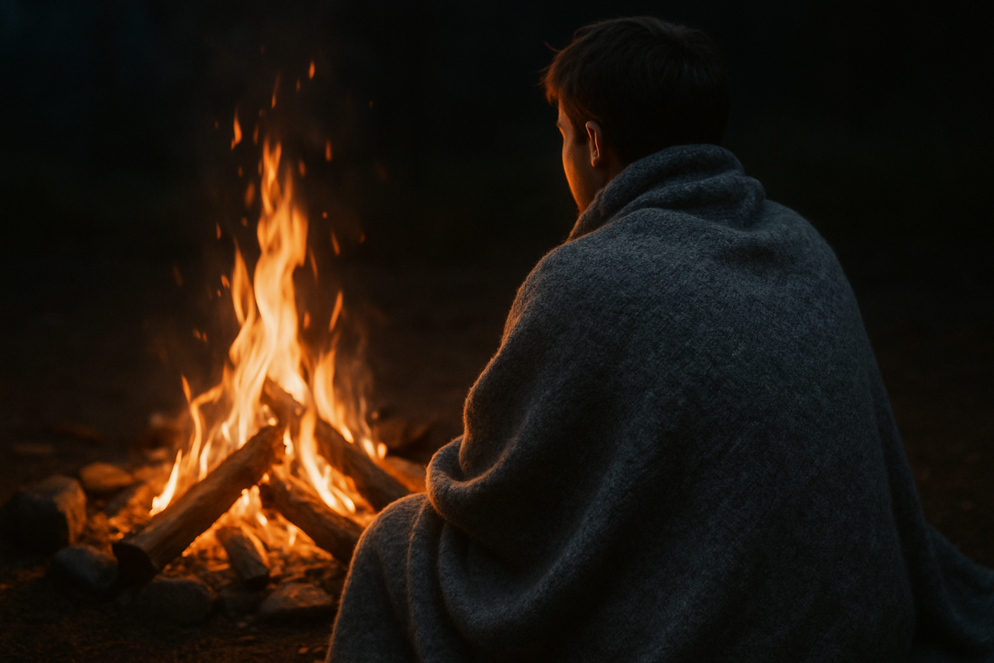 How to Stay Warm Around the Campfire on Cold Nights