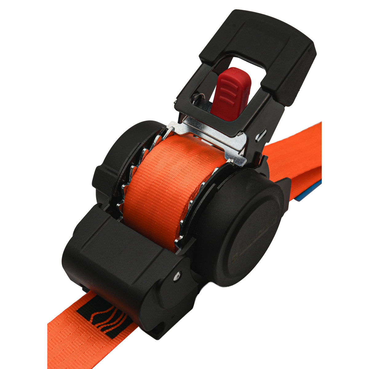 Retractable Automatic Ratchet Tie Downs, 38mm x 4m, 1000kg - 2 pack