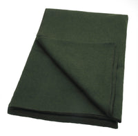 85% Wool Olive Blanket – Heavy-Duty Camping Blanket, 2.2m x 1.7m