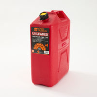 Bush Tracks 20L Heavy Duty Fast Pour Fuel Can – Unleaded Red