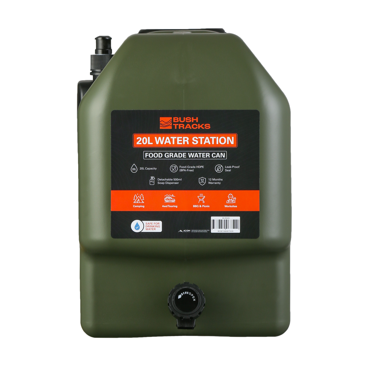 20L Water Station With Soap Dispenser