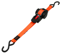 Retractable Automatic Ratchet Tie Downs, 25mm x 3.5m, 680kg - 2 pack