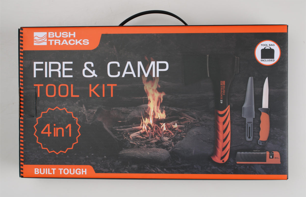 Bush Tracks Fire & Camp Tool Kit