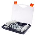 Glow In The Dark Screw in Tent Peg 16-Piece Set