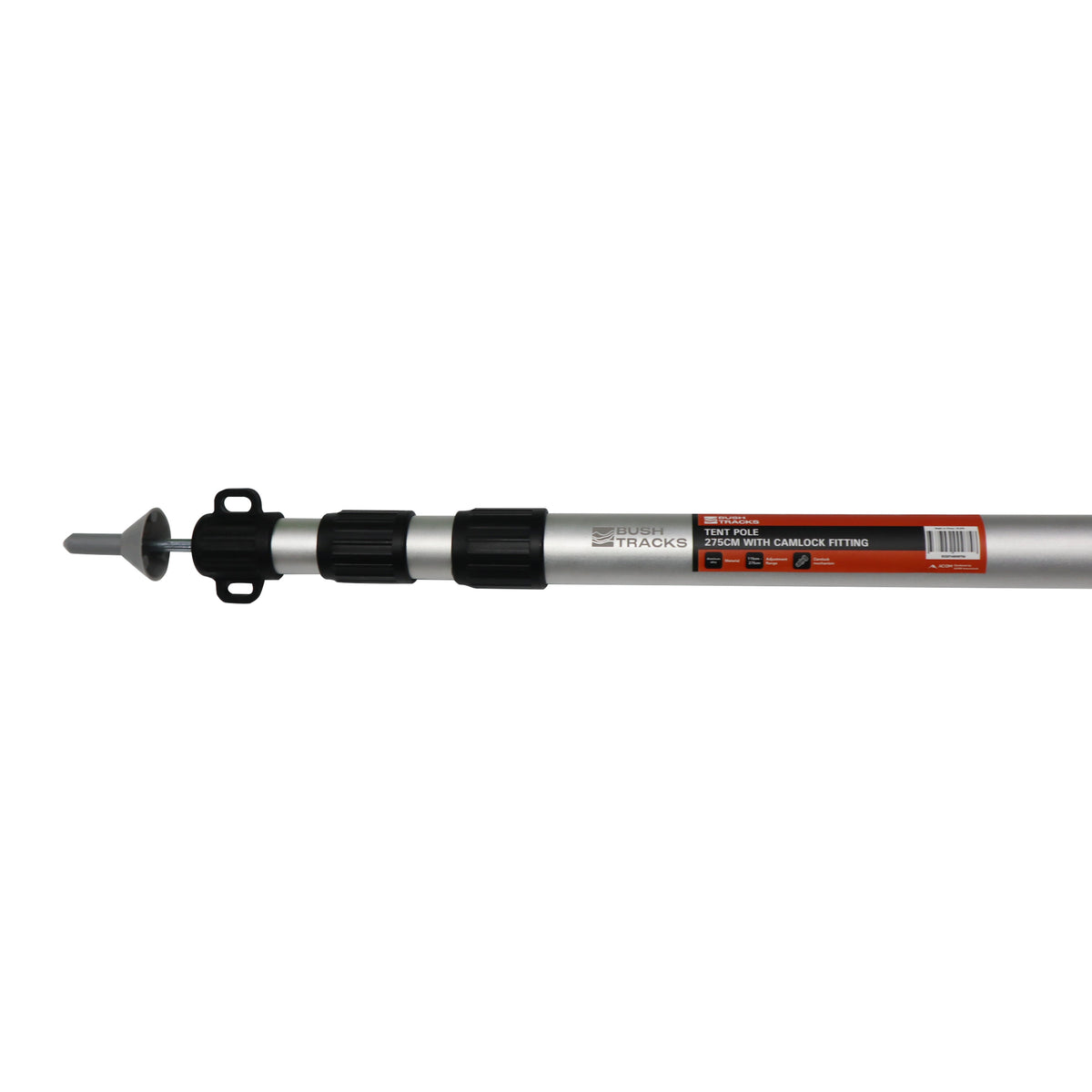 Bush Tracks Camlock Adjustable 275cm Tent Pole