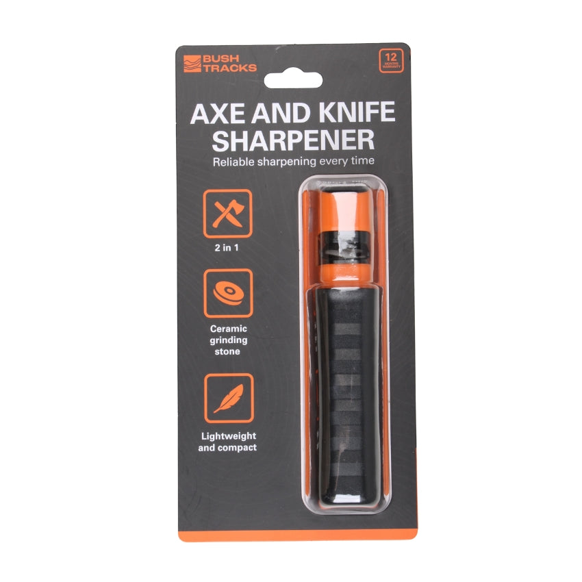 Bush Tracks Axe and Knife Sharpener