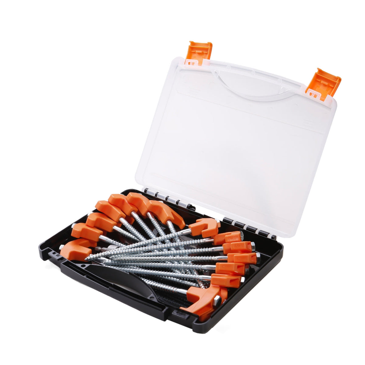 Screw in Tent Pegs - 16 Piece Set